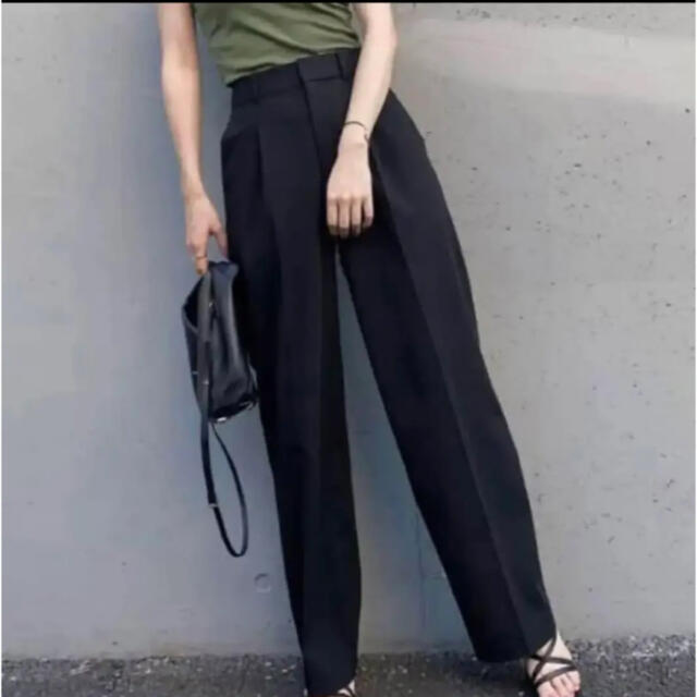 IN370 ストレート XS ブラック グレー 黒 black