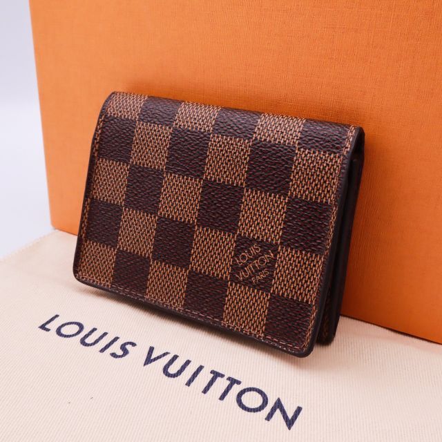 新品登場 LOUIS ルイヴィトン ダミエ アンヴェロップカルトドゥ