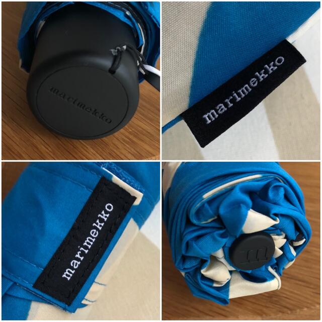 marimekko(マリメッコ)の新品 マリメッコ 折り畳み傘 ピエニ ウニッコ Pieni Unikko ブルー レディースのファッション小物(傘)の商品写真