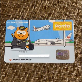 ジャル(ニホンコウクウ)(JAL(日本航空))のポンタカード　ponta card JAL(その他)