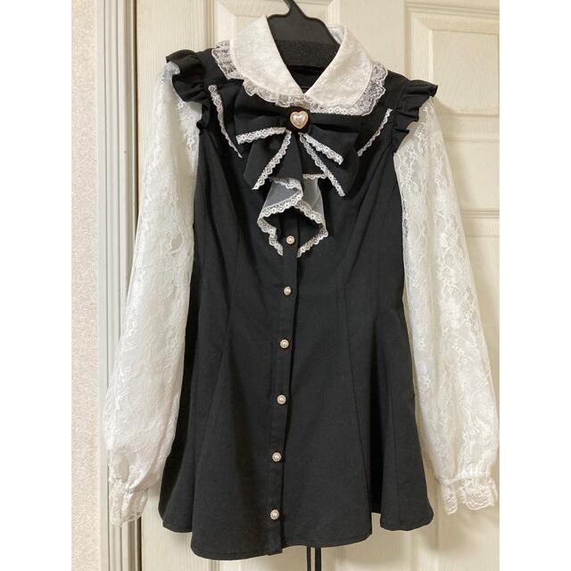 シークレットハニー Secret Honey レース袖ラッフルセットアップ 新色