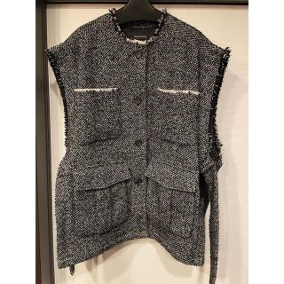 MAISON SPECIAL ロービングツイードベスト