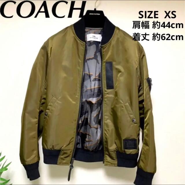 選ぶなら COACH コーチ 迷彩柄 MA-1 ブルゾン ジャケット ai-sp.co.jp