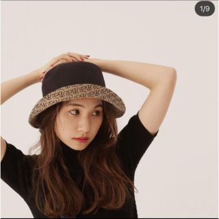 randeboo リバーシブル バケットハット 黒