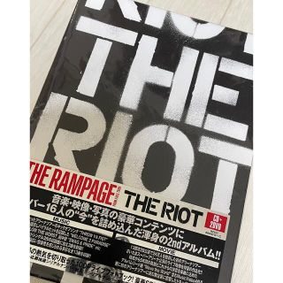 ザランページ(THE RAMPAGE)のTHE RIOT 初回限定(ポップス/ロック(邦楽))