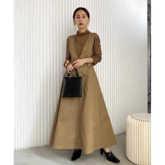 Ameri VINTAGE(アメリヴィンテージ)のAMERI × universaloverall JUMPER SKIRT レディースのパンツ(サロペット/オーバーオール)の商品写真