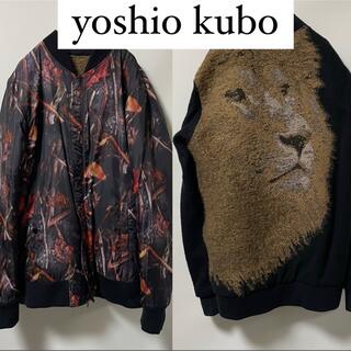 yoshio kubo - “yoshio kubo”リバーシブルブルゾン