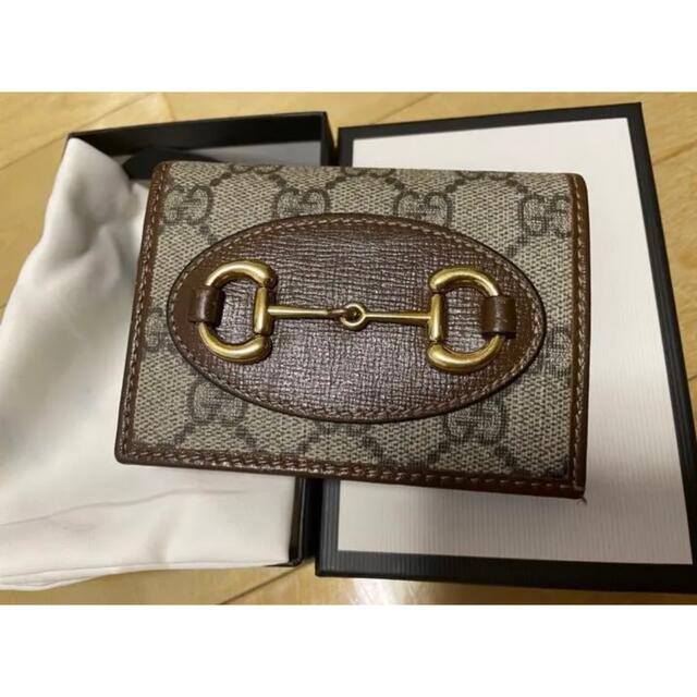 人気オーダー GUCCI グッチ ホースビット 財布 カードケース