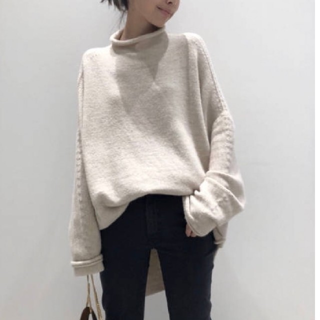 LAUREN MANOOGIAN OVERSIZED ロールネック プルオーバー-