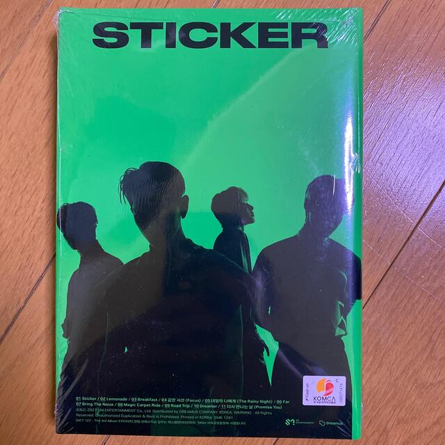 未開封Sticker: NCT 127 Vol.3 (STICKY VER.) エンタメ/ホビーのCD(K-POP/アジア)の商品写真