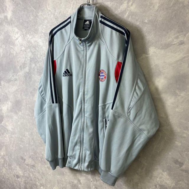 adidas - アディダス 90s トラックジャケット トラックジャージ グレー