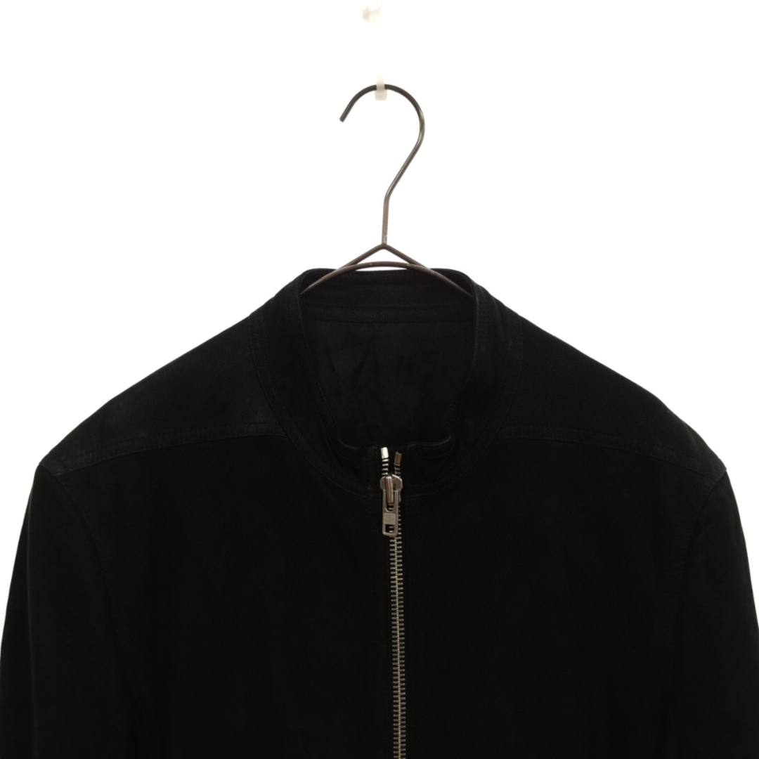 Rick Owens リックオウエンス 15AW STERNBERG NO HOOD JACKET RU15F7763-LK ジップアップヌバックレザージャケット ブラック - 2