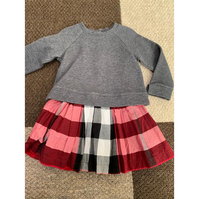 バーバリー　チルドレン　4y ワンピースキッズ服女の子用(90cm~)