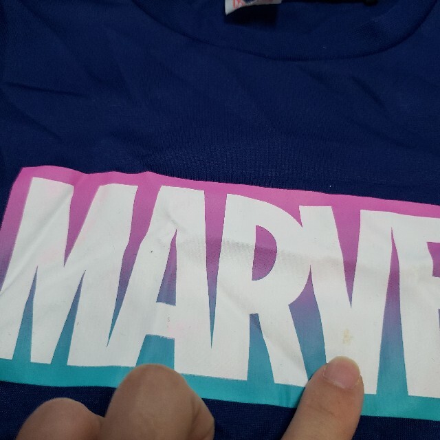 MARVELのTシャツ キッズ/ベビー/マタニティのキッズ服女の子用(90cm~)(Tシャツ/カットソー)の商品写真