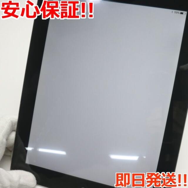 良品 au iPad 第4世代 cellular 16GB ブラック 2