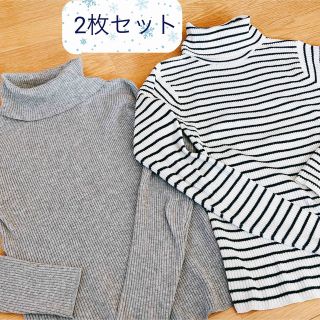 ショコラフィネローブ(chocol raffine robe)の2枚セット売りタートルネックニット(ニット/セーター)