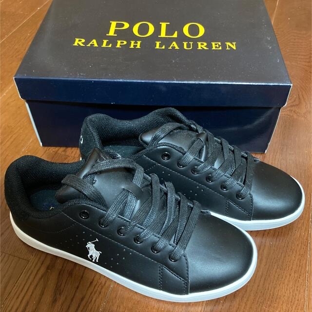 POLO RALPH LAUREN(ポロラルフローレン)のポロ ラルフローレン スニーカー 23.5cm レディースの靴/シューズ(スニーカー)の商品写真