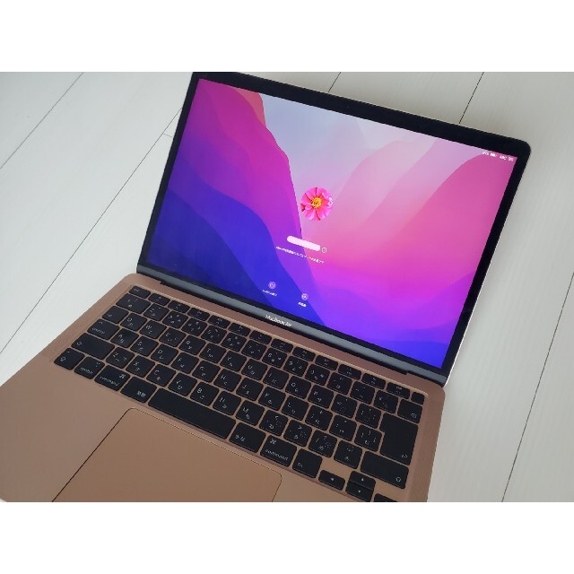 お気に入り Apple - ゴールド 13インチ- Air MacBook ノートPC