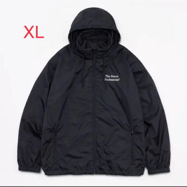 メンズENNOY PACKABLE NYLON JACKET XL Black