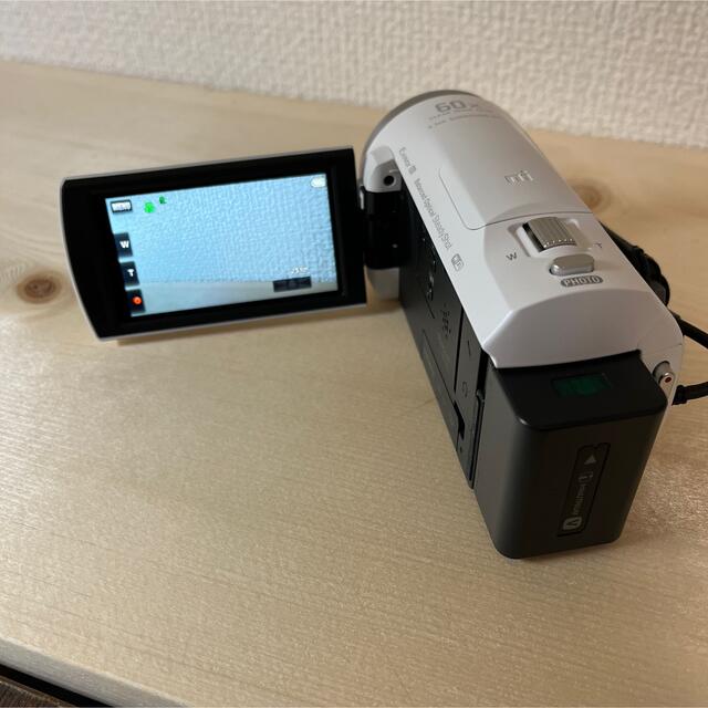 SONY(ソニー)の2020年製　SONY HDR-CX680(W) スマホ/家電/カメラのカメラ(ビデオカメラ)の商品写真