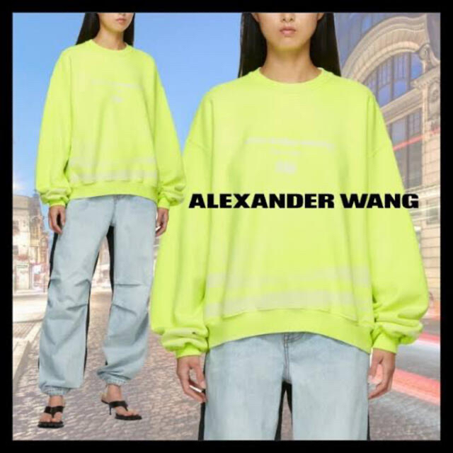 Alexander Wang(アレキサンダーワン)のアレキサンダーワン　xs スウェット　美品 メンズのトップス(スウェット)の商品写真