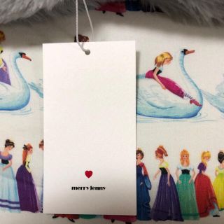 メリージェニー(merry jenny)のお値下げ不可！　新品　merry  jenny  エコファーヘアバンド　グレー(ヘアバンド)