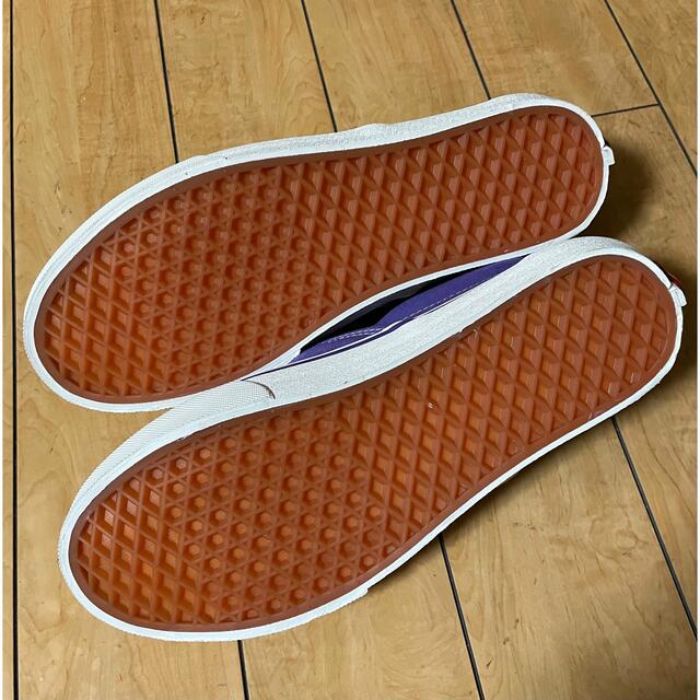 新品未使用　27.5cm VANS パープル　スリッポン slip-on 紫 3