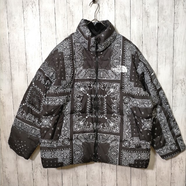 THE NORTH FACE】韓国限定ダウン ヌプシ ペイズリー柄 日本未入荷 tic