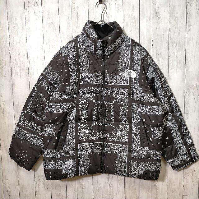 THE NORTH FACE】韓国限定ダウン ヌプシ ペイズリー柄 日本未入荷