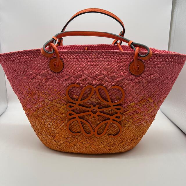 リアル LOEWE - ロエベ カゴ バック トート ショルダー かごバッグ+