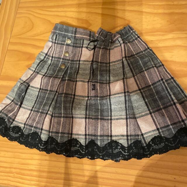 kumikyoku（組曲）(クミキョク)の組曲のスカート キッズ/ベビー/マタニティのキッズ服女の子用(90cm~)(スカート)の商品写真
