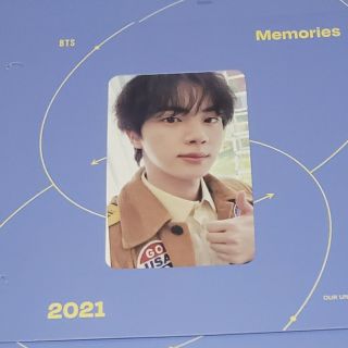 ボウダンショウネンダン(防弾少年団(BTS))のBTS Memories 2021 Blu-ray トレカ☆JIN(アイドルグッズ)