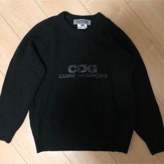 コムデギャルソン(COMME des GARCONS)のコムデギャルソン  ニット　ブラック　Mサイズ(ニット/セーター)