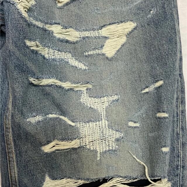 balenciaga ダメージ デニム バギーパンツ denim