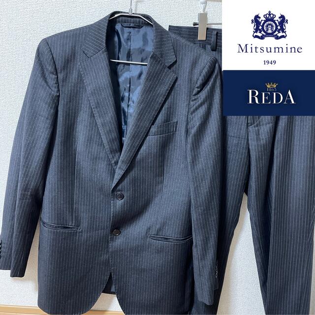 Mitsumine - MITSUMINE × REDA スーツ セットアップ A6 グレー ウールの通販 by men's｜ミツミネならラクマ