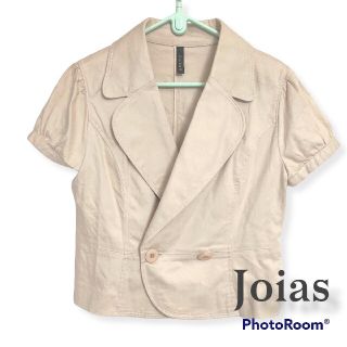 ジョイアス(Joias)の美品1.5万joiasジャケット(ノーカラージャケット)