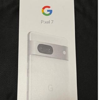 グーグルピクセル(Google Pixel)のGoogle Pixel 7 snow 128GB  SIMフリー(スマートフォン本体)