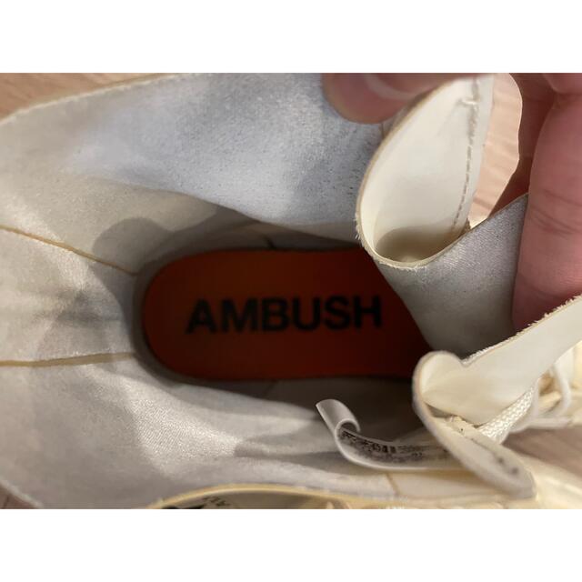 AMBUSH(アンブッシュ)のAMBUSH×CONVERSE ハイカットスニーカー 41.5 Size レディースの靴/シューズ(スニーカー)の商品写真