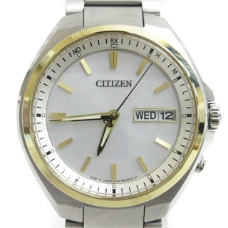 シチズン(CITIZEN)のシチズン アテッサ エコドライブ 腕時計 ソーラー H100 シルバー系(腕時計)