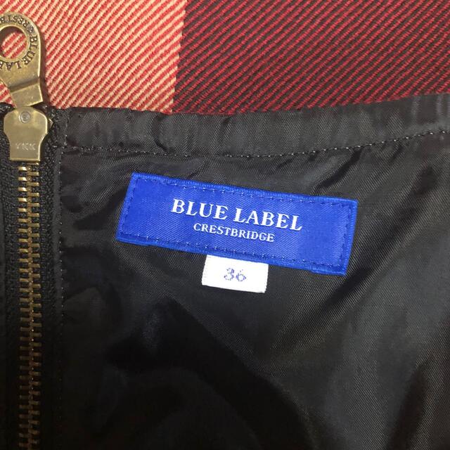 BLUE LABEL CRESTBRIDGE CBチェックジャンパースカート www