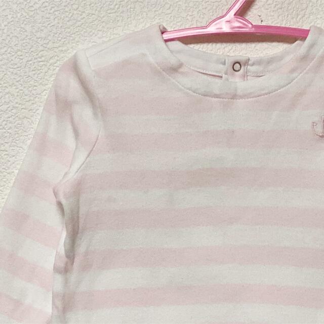 Ralph Lauren(ラルフローレン)のRalph Laurenラルフローレン✨Tシャツ カットソー 長袖 85ボーダー キッズ/ベビー/マタニティのベビー服(~85cm)(シャツ/カットソー)の商品写真