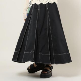 フリークスストア(FREAK'S STORE)のDickies × FREAK'S STORE 別注PLEATS SKIRT(ロングスカート)