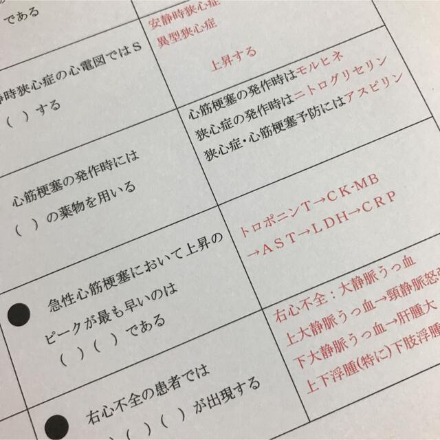 【看護学生】絶対合格重要部分厳選300問＋α 暗記カード【単語帳】看護師国家試験