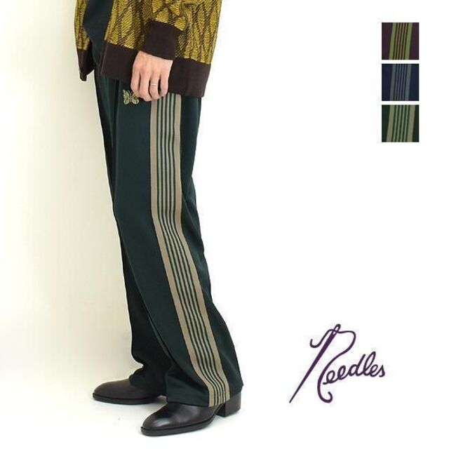 21AW Needles ストレート トラックパンツ M 極美品 タグ付