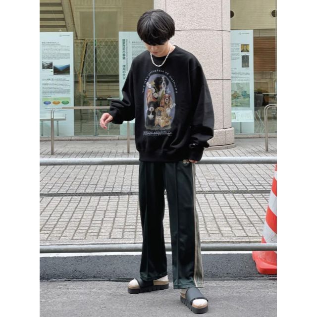 21AW Needles ストレート トラックパンツ M 極美品 タグ付