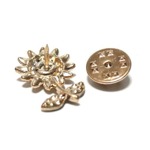 pin-0908-4　ラペルピン★ピンズ　向日葵　ひまわり　花　フラワー メンズのアクセサリー(その他)の商品写真