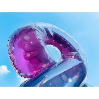 誕生日 マーメード バルーン パーティー 超大 星空柄数字風船