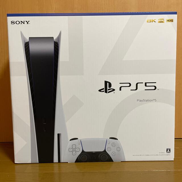 PlayStation(プレイステーション)のSONY PlayStation5 CFI-1200A01 PS5 本体 新品 エンタメ/ホビーのゲームソフト/ゲーム機本体(家庭用ゲーム機本体)の商品写真