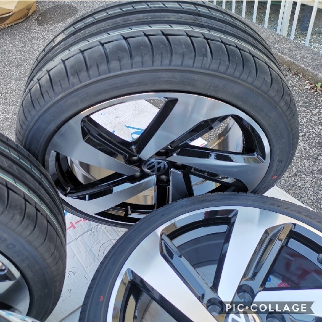 新品VW ワーゲンゴルフタイヤ ホイール4セットタイヤ付 215/45R17 P