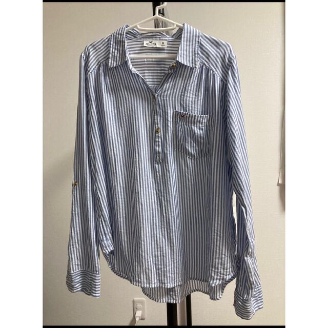 Hollister(ホリスター)のHollister ホリスター ストライプシャツ レディースのトップス(シャツ/ブラウス(長袖/七分))の商品写真